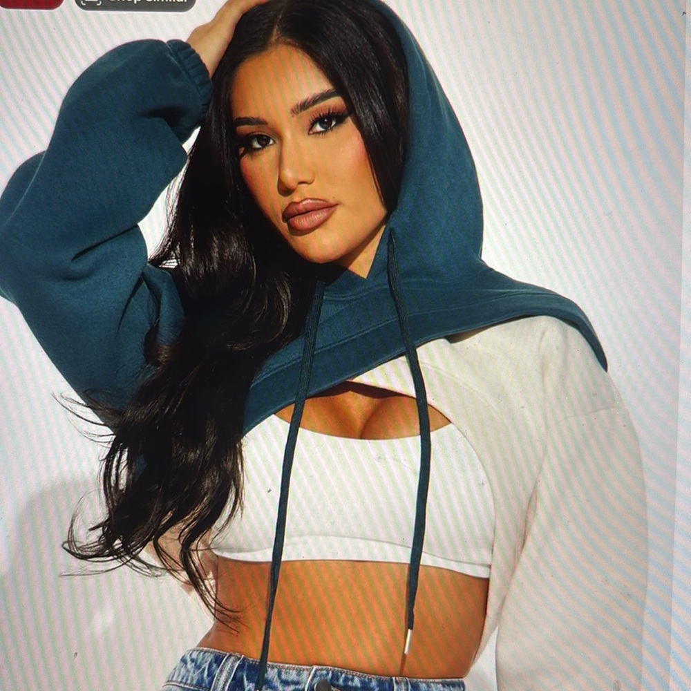 Cropped Lounge Hoodie NWT